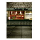 Fashion Bar Backdrop Backcloth For 1/6 BJD Doll Photography Accs 60x120