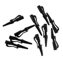 10pcs ABS Plastic Fishing Lead Clips with Pin Rubber Tube Carp Fishing Outdoor Easy to Carry