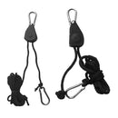 Pack 2 8ft 34KG High Strength Bow/Stern Tie Down Ratchet Pulley Strap for Transport/Pull Kayak Canoe Boat Luggage