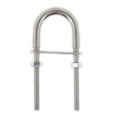 304 Stainless Steel Boat Bow / Stern Eye, U-Bolt, Marine Rigging M6*90