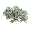 Lots of 50 Tibetan Silver Swan Pendant For Necklace Bracelet Jewelry Findings DIY Making