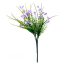 Realistic Stimulation Plastic Gladiolus Wedding Bouquet Posy Table Arrangement Home Decoration Purple
