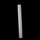 Kids Baby Rule Roll-Up Growth Height Chart Home Wall Hanging Decor White