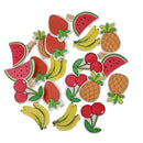 20 Pieces Mini Colorful Wooden Fruit Photo Paper Pegs Scrapbook Clothespin Clips