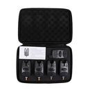 Seneitive Electronic Fishing Bite Alarm Indicator LED Sound Alert Fishing Rod Holder Rest Rack