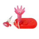 Portable Golf Tees Set 3 Height Adjustable Golfer Training Tool Random Color