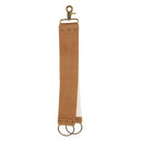 Professional Salon Barber Artificial Leather + Canvas Sharpener Strop Straight Sharpening Shave Belt Strap 2 Layers 34cm/13 inches