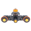 YELANGU Motorized Electric Autodolly L3 Pully Car Rolling Track Slider for Phone and DSLR Camera (Black)