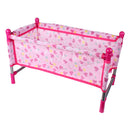 Simulation Newborn Baby Toddler Fun Play Pretend Furniture Crib Bed Model for Reborn Dolls Supplies