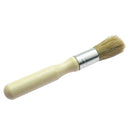 Practical Small Painting Brush With Round Wooden Handle Bristle Paint Brush