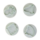 Novel Style DIY Toys Cookie Cake Cutter Fondant Plunger Decorating Mold 5.5cm