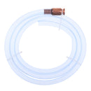 Jiggler Shaker Self Priming Siphon Pump Hose 6'x 5/8" Anti-Static Tubing Brass Tip