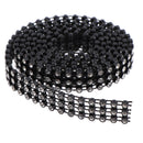 1 Yard 11mm Bling Beaded Rhinestone Chain Ribbon Trim Sewing Decoration Embellishments