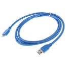 USB 3.0 Super Speed 5Gbps A Male To Micro B Male Device Cable 5 Feet/1.5M