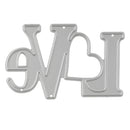 Love Shape Metal Cutting Dies Stencil DIY Scrapbooking Embossing Album Paper Craft Decoration