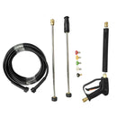 3000PSI Pressure Washer Gun (M22)+Hose Kit,Cleaner Gun,Car Washer Gun