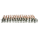 100 x Military Army Soldiers Toy Set, Model Figures for Kids, Pretend Play Educational Toys