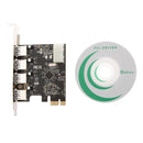 4 Port PCI-E to USB HUB VL805 Chipset PCI Express Card Adapter 5 Gbps Speed