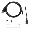 8mm Lens Waterproof USB 6 LED Tube Borescope 2MP Inspection HD Camera 3M