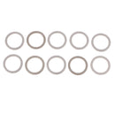 10Pcs Metal Oil Drain Plug Crush Washers Gaskets For Toyota Lexus
