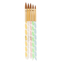 5x Nail Art DIY Design Brush Kit Painting Drawing Gel Pen Polish Manicure Pedicure Tool