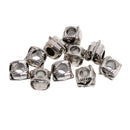 10 Pieces DIY Owl Big Hole Charm Beads Fit Bracelet Necklace Jewelry Making