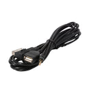 Car Media AMI MDI to Stereo 3.5mm Audio USB Female AUX Adapter Cable to Audi A3 A4 A5 A6 S5 A6 A8 Q7 S4 S8 TT/ VW Jetta GTI GLI Jetta Passat Cc Tiguan Touareg EOS(AMI 3.5 USB F)