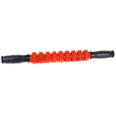 Portable Athletes Runners Gym Rolling Sprinters Fitness Marathons Muscle Roller Stick Black + Orange