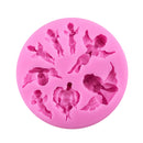 DIY Silicone Mould Angel Fondant Cake Mold Tool Baking Accessoires Bakeware