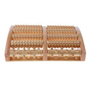 Foot Massager 5 Wooden Rollers Acupressure Roller Wood Foot Massage Stress Relief - Gifts to Share