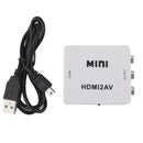 HDTV Mini Composite HDMI 1080P to RCA Audio Video AV CVBS Adapter Converter