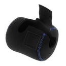 Durable SBR Fishing Wheel Reel Bag Protective Cover Case Protector Black