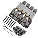 Black Bass Replacement Bridge Nut Set for Headless Electric Bass Accessory 3.81 x 3.76inch