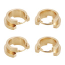 4pc Brass Counterweight Steering Block Wheel Axle for 1/10 RC Traxxas TRX-4