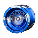 MAGICYOYO YOYO Ball Pro k/9 Polished Alloy Yoyos Balls KK Bearing String Trick 1A, 3A, 5A kids Juggling Toy with Strings Blue