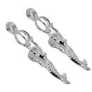 2PCS Copper Mermaid Shape Cage Pendant Wish Locket Box DIY Jewelry Accessory