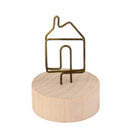House Clip Wedding Place Card Holder Picture Memo Note Photo Table Name Base