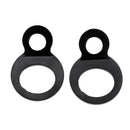 2Pcs Stainless Steel Tie Down Strap Rings for Motorcycle Dirt Bike ATV UTV