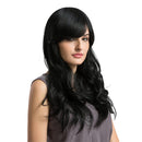 New Natural Black Long New Fashion Human Hair Women Girls Short Curly Full Hair Wig Daily Party Cosplay Wigs