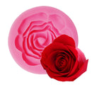 Non-Sticky Durable 3D Flower Silicone Cake Salad Chocolate Mold Fondant Mould Decorating Baking Tool Rose Flower Pattern Charms