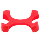 HDD Protector Silicone Case Flexiable Hard Drive Soft Gel Cover Case for 2T 4T Drives Red