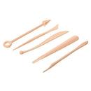 Set of 5 Plastic Pottery Clay Sculpture Carving Tools Sand Beach Toys