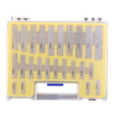 150PCS HSS STEEL DRILL BIT SET 0.4mm-3.2mm Twist Drill Kits + STORAGE CASE