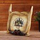 Handmade European Style Retro Antlers Picture Photo Frame Crafts 7'' x 5