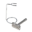 Traditional Double Edge Shaving Safety Shaver + Shave Holder Stand Bathroom Set
