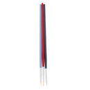 3 Pieces Nail Art Liner Brush UV Gel Painting Nail Design Pen Set Durable Wood Handle