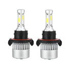 2 Piece LED Headlight Bulbs 6000K Car Aluminum Conversion Kit H13 72W 7200LM