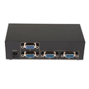 Universal 2In 2Out VGA Swicth Box with Manual Switch Button Sup 1920*1440 for PC Host