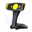 Universal Retractable Folding Portable Desk Tablet Stand Holder for 7-15 inch Tablet PC Black and Yellow