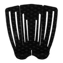 3 Pieces Lightweight Surfboard Traction Pad Skimboard Tail Pad for Surfing Longboard Funboard Paddleboard